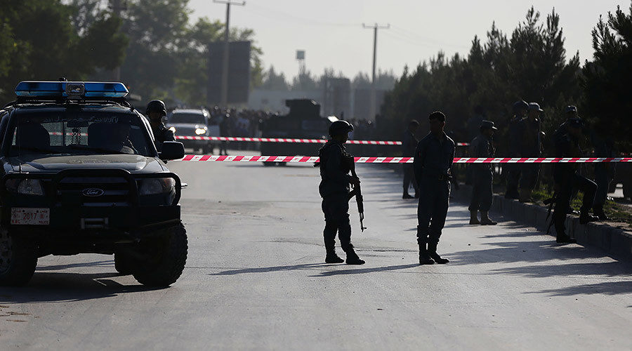 Afghan policemen