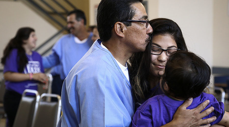 Manuel Zarate and his family