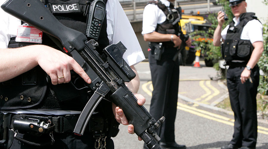 UK police guns