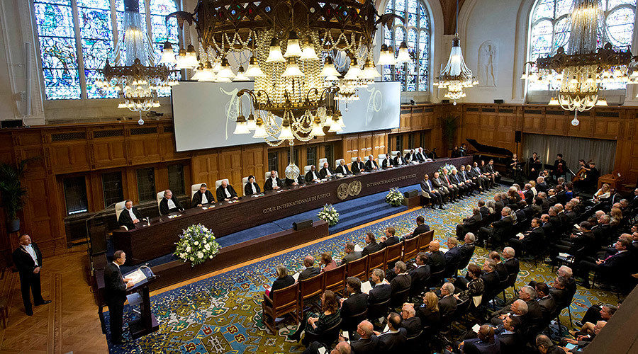 International Court of Justice in The Hague, Netherlands