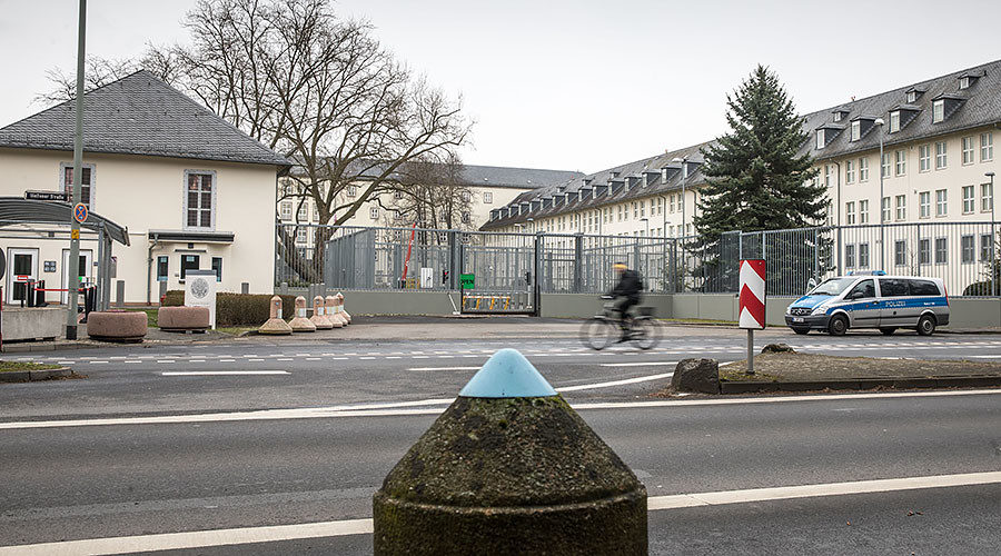 The American consulate building in Frankfurt am Main, Germany