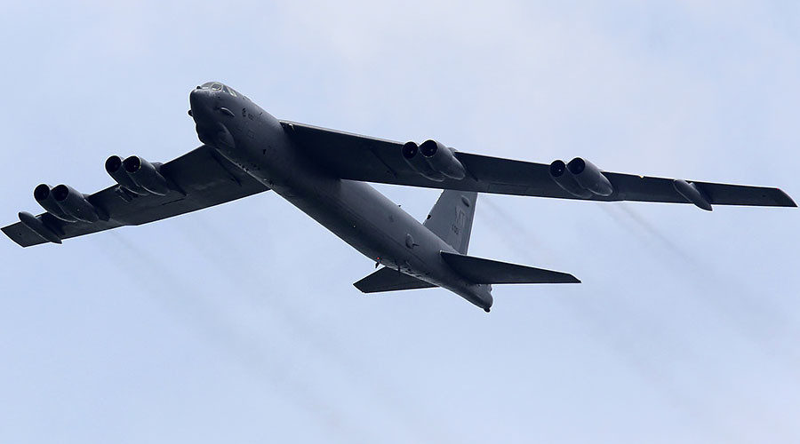 US Air Force Boeing B-52 Stratofortress strategic bomber