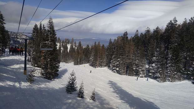 A March 6 shot of Heavenly, after nearly two feet of snow had dumped over the weekend.