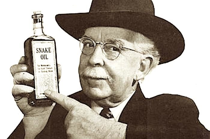 Click to enlarge snake oil