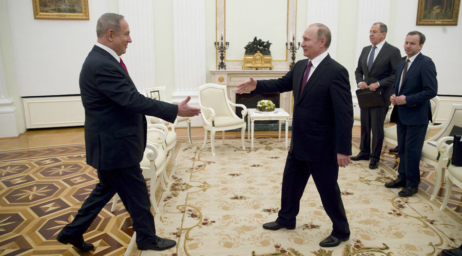 Vladimir Putin meets with Netanyahu
