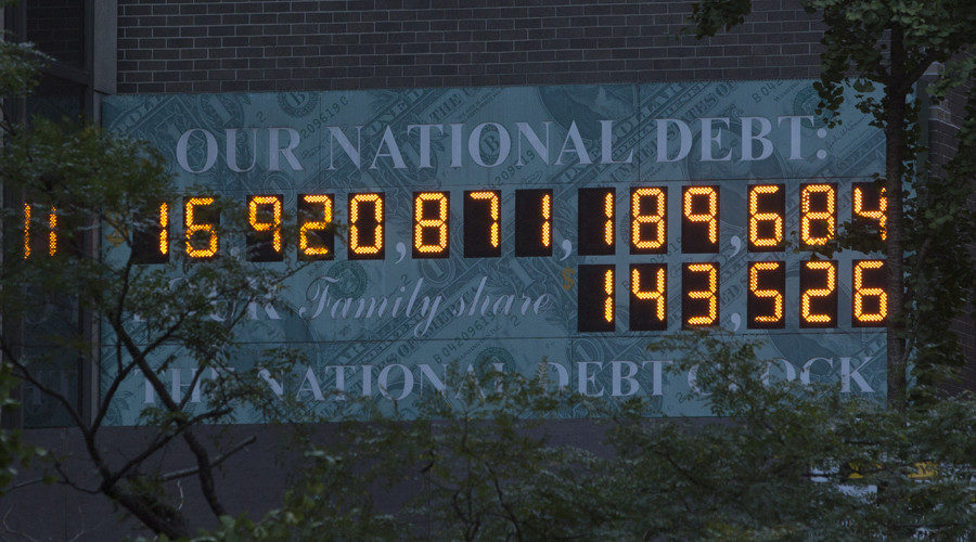 US debt clock
