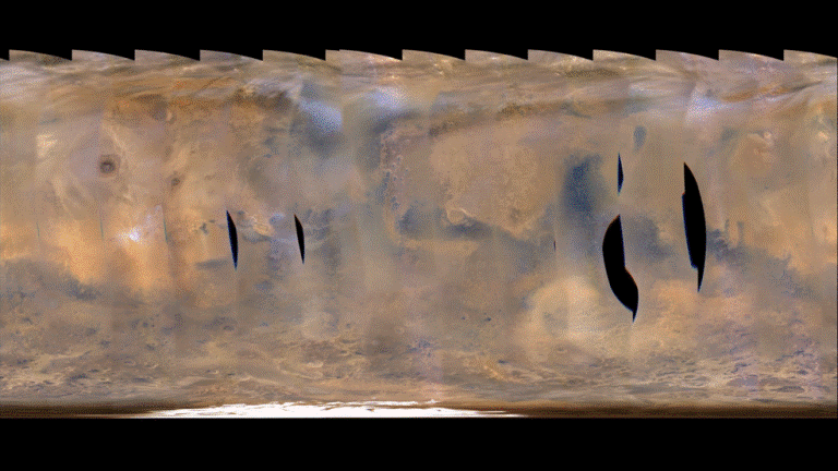 Storms on Mars