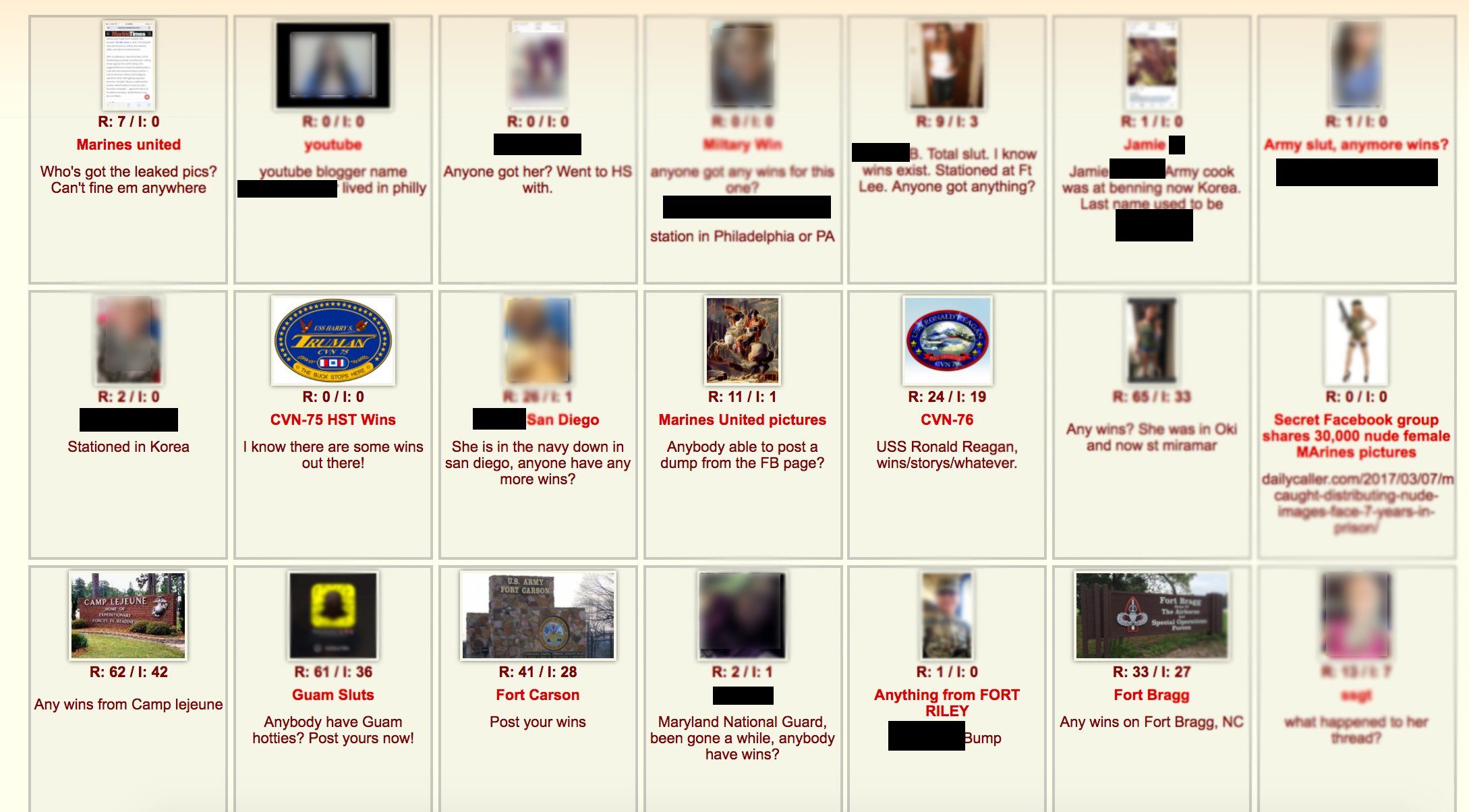 US Army nude photo scandal
