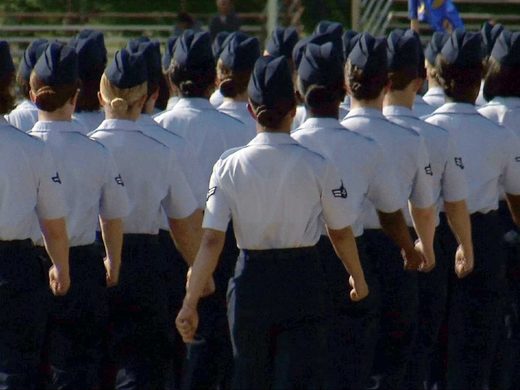 Women US Army Marines