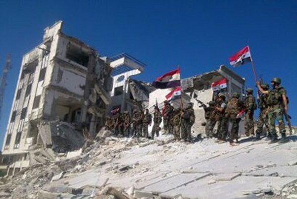 Syrian troops