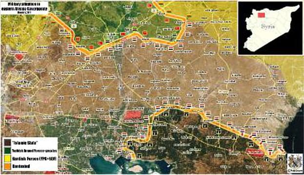 Map of Syria