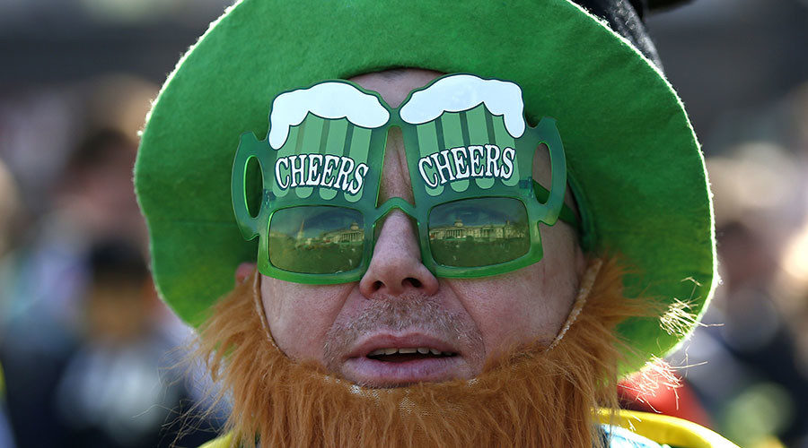 Irish with costume