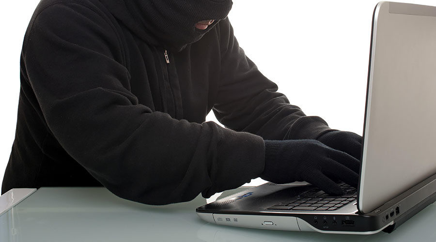 Person on laptop