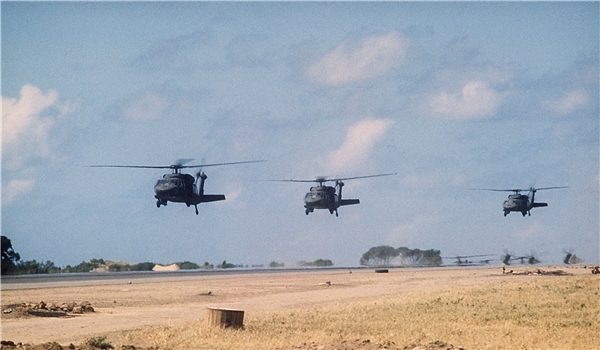 Click to enlarge US helicopters