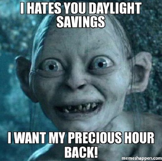 Daylight savings time