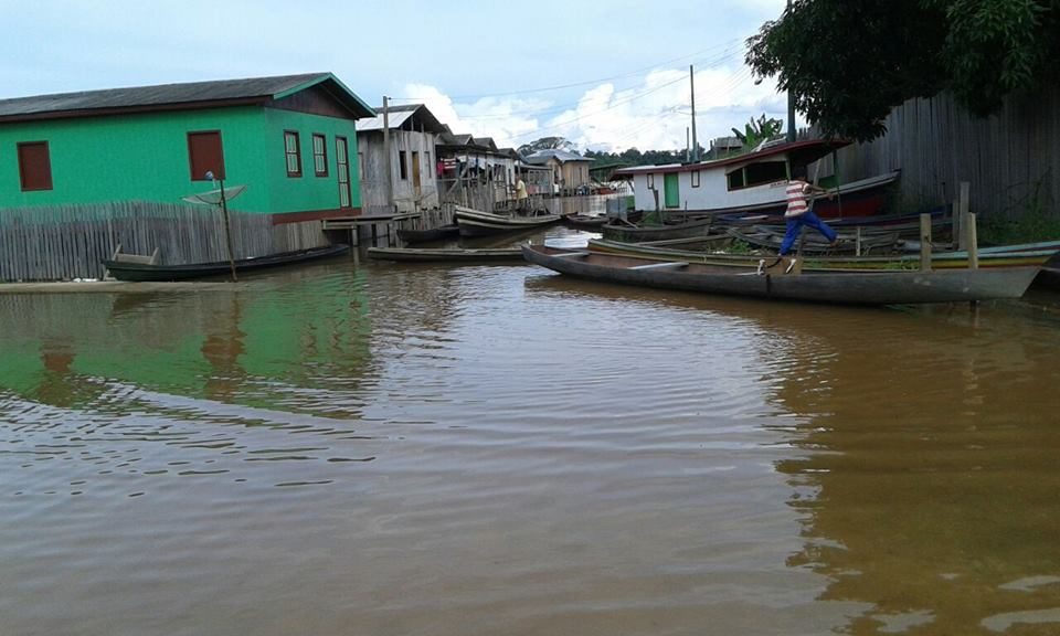 Floods in Amazonas state, Brazil, March 2017. 
