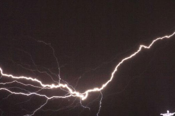 A girl died after being struck by lightning in Kisii County on March 10, 2017.