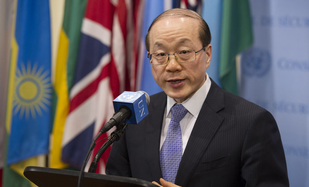 Ambassador Liu Jieyi of China UN