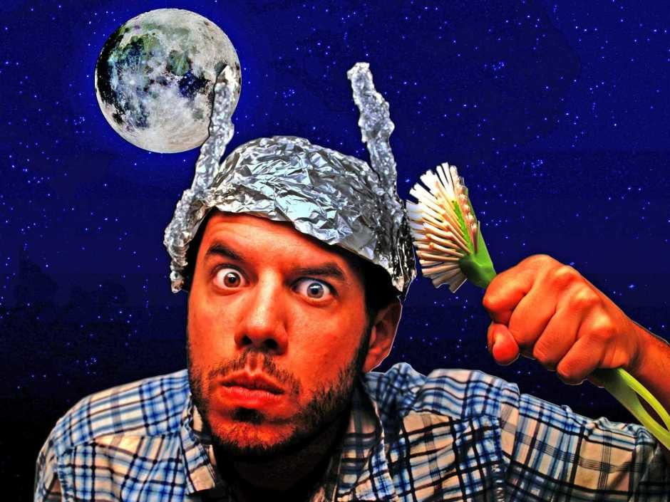 tin foil hat conspiracy 