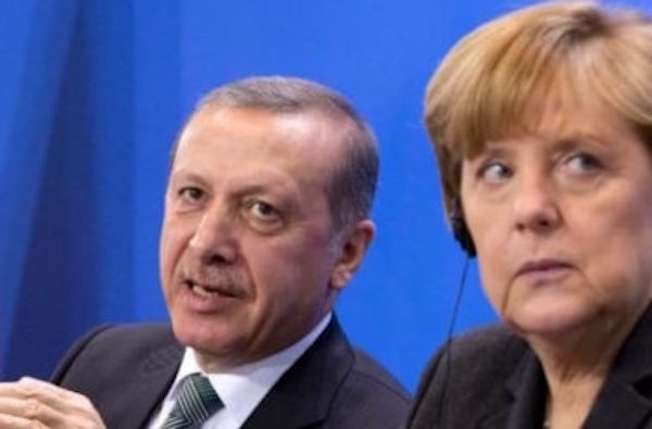 Tayyip Erdogan, Angela Merkel