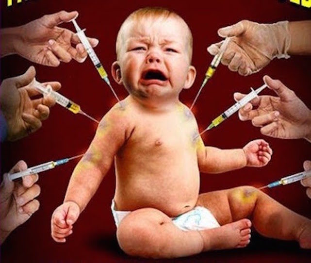 Click to enlarge Childhood vaccinations