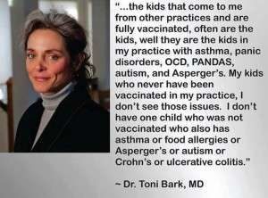 Click to enlarge Dr. Toni Bark