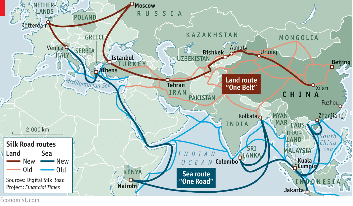 OBOR, china one belt one road