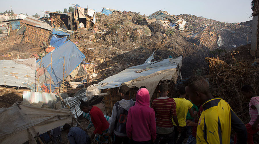 Click to enlarge Ethiopia landfill landslide