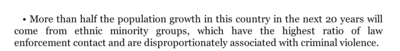Click to enlarge Except from police training book