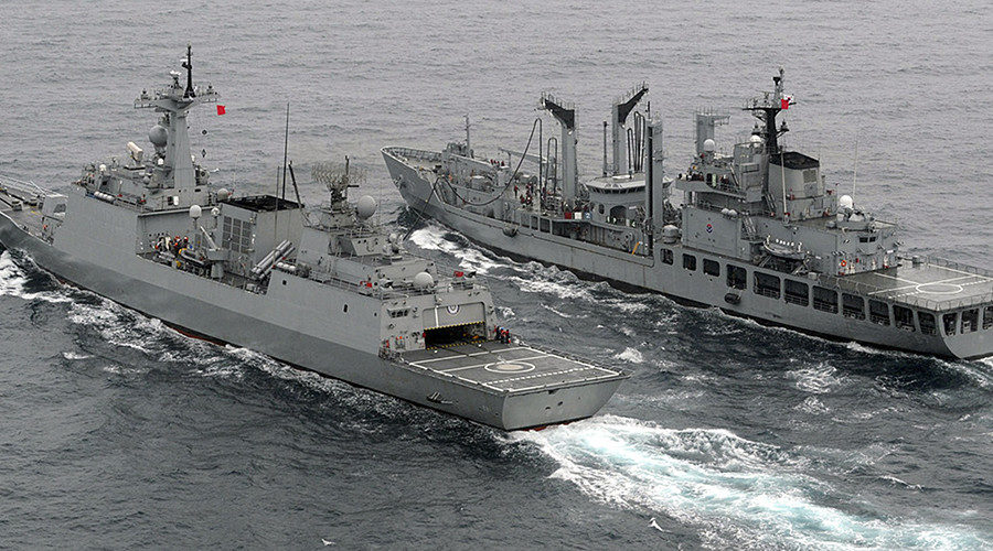 South Korean war  ship