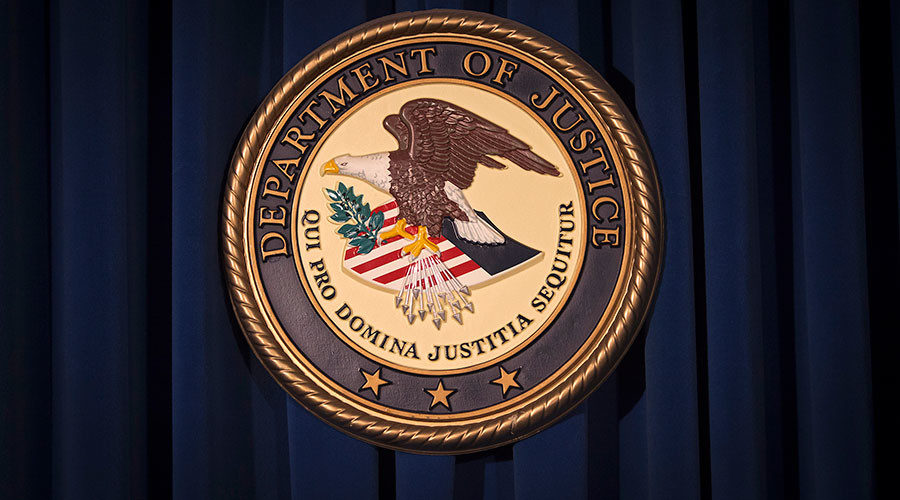 US Justice Department logo