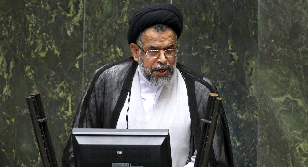 Iranian Intelligence Minister Mahmoud Alavi