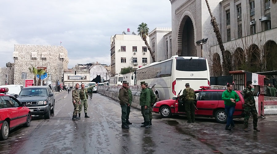Click to enlarge Damascus on March 15, 2017