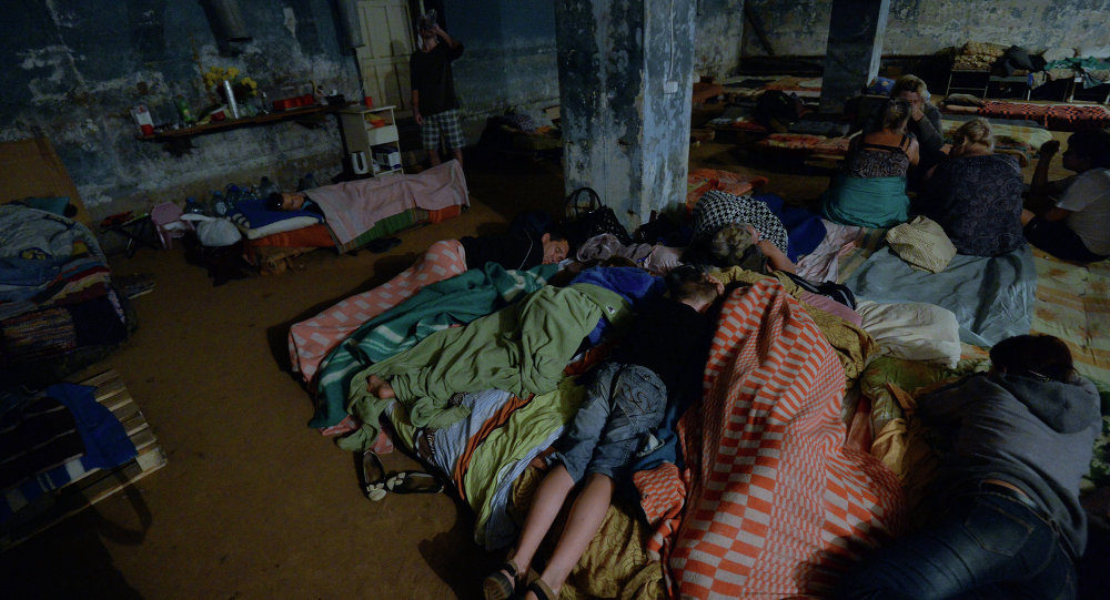 Donbass refugees