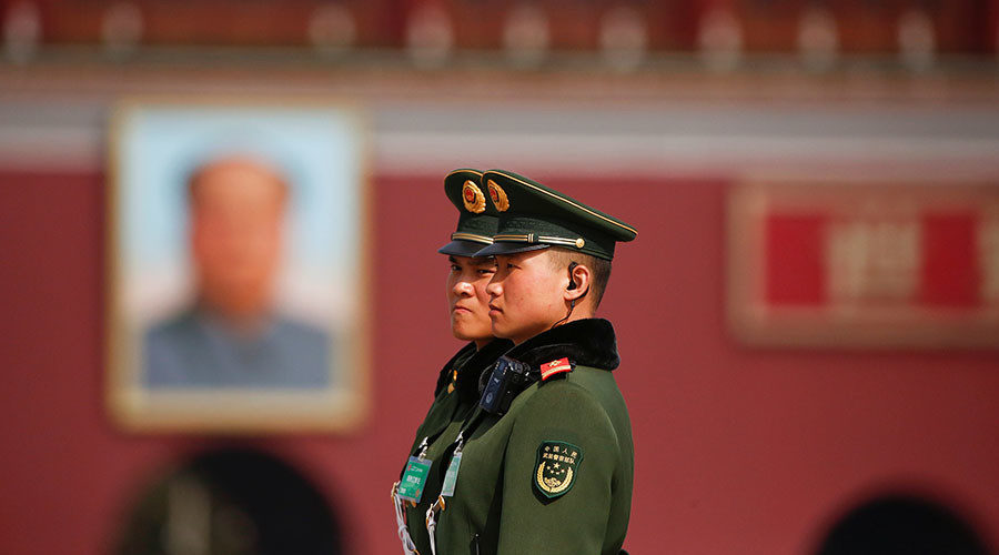 Beijing China People's Liberation Army soldiers troops