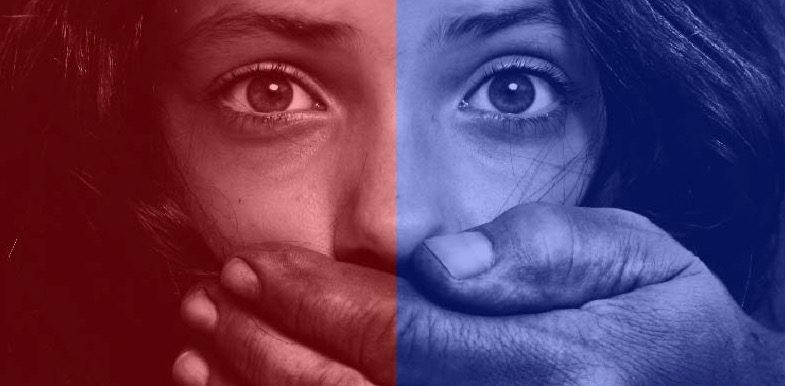 Click to enlarge Silencing child trafficking