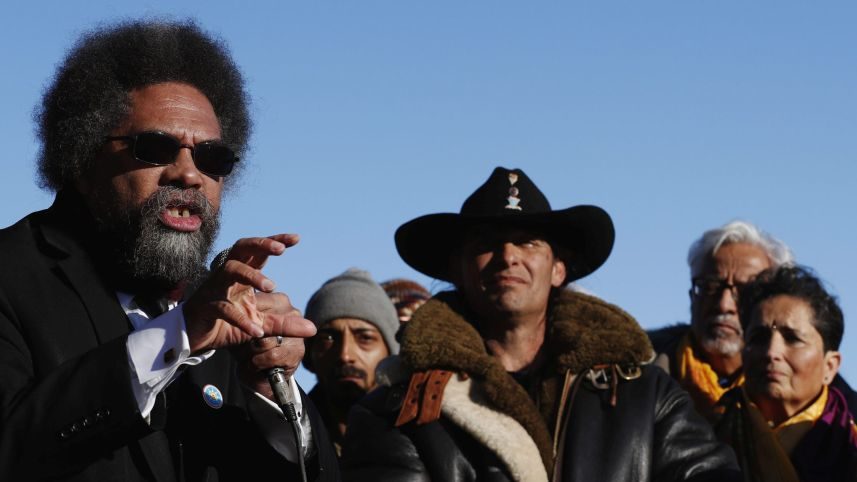 Click to enlarge Dr. Cornel West
