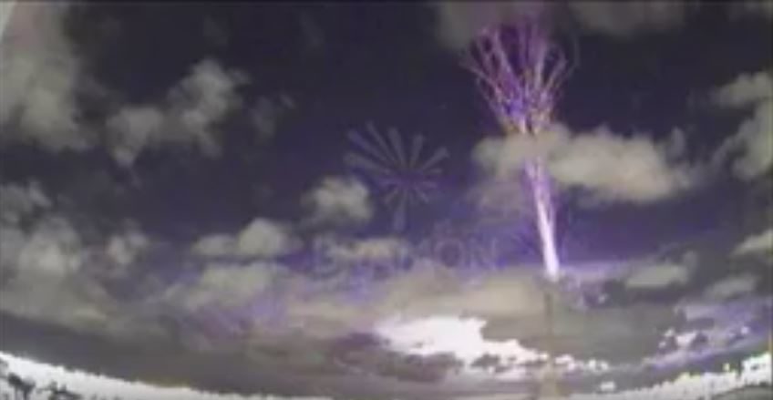Blue jet over Brazil