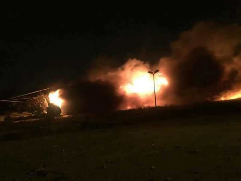 Click to enlarge Tawergha Camp Misurata terrorist militias Libya bombing