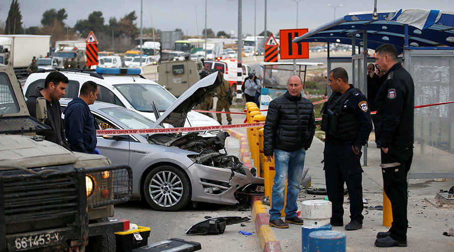 car crash West Bank