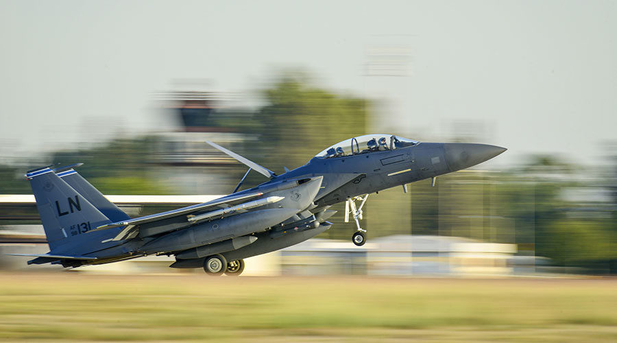 US Air Force fighter jet airplane