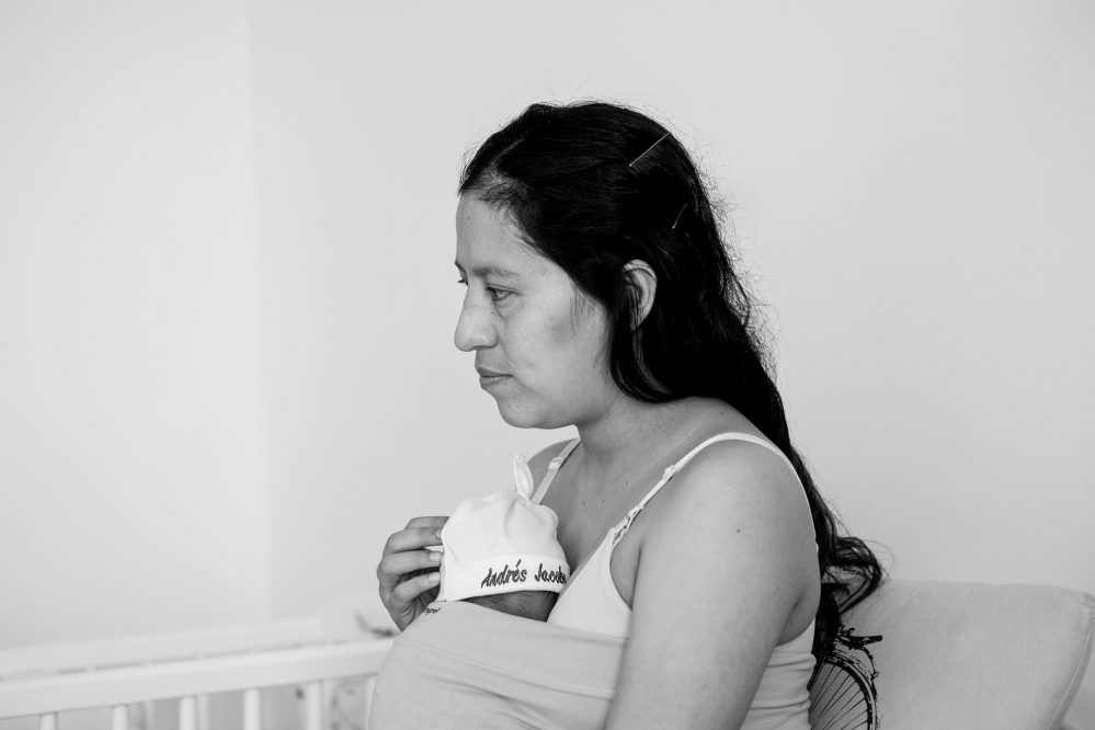 kangaroo care mom and baby