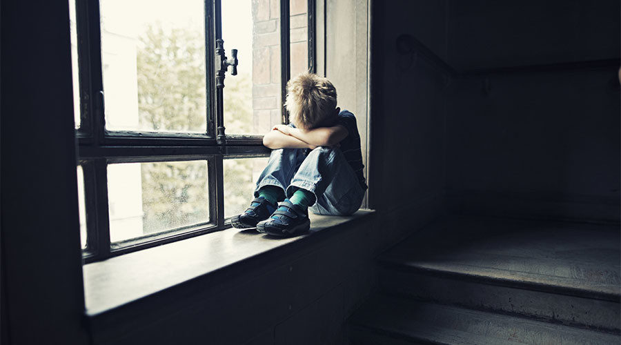 sad child
