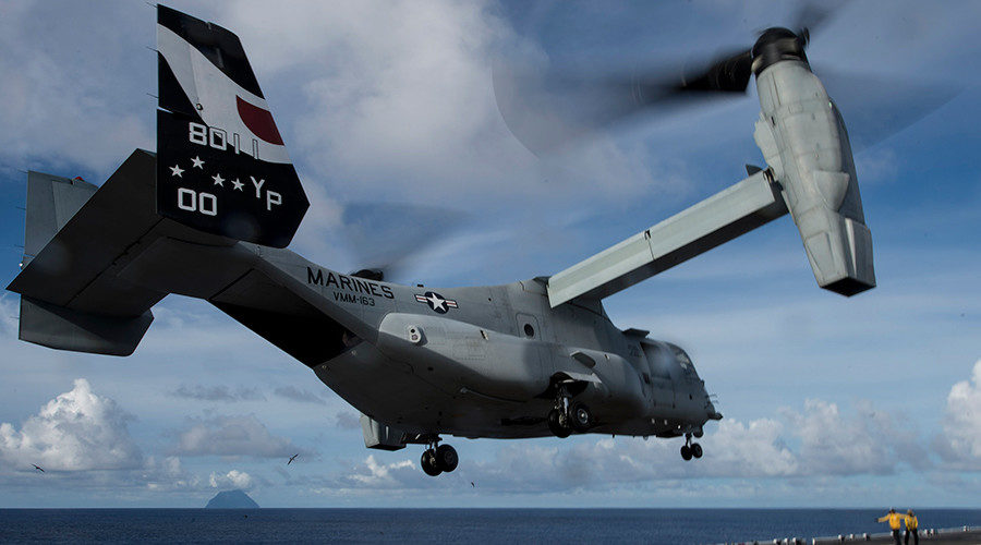 An MV-22 Osprey 