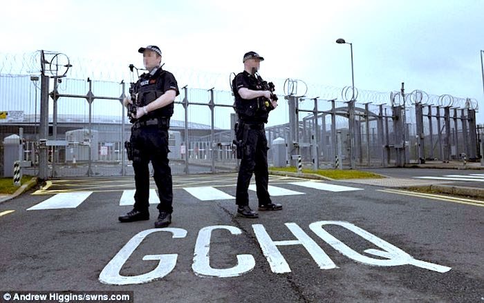 GCHQ parking lot