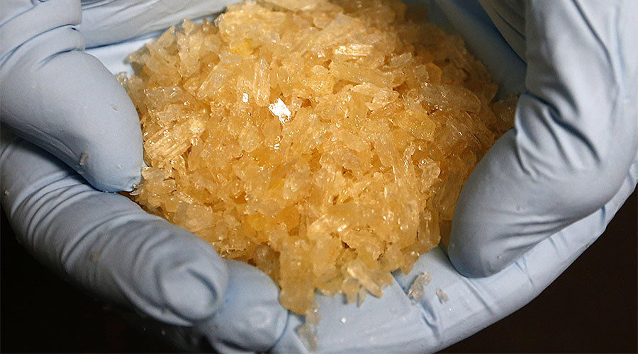 Click to enlarge Crystal Methamphetamine