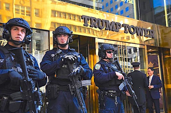 trump tow officers