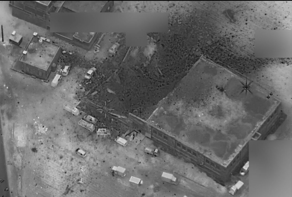 pentagon syria mosque bomb