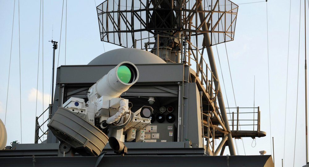 US laser weapon