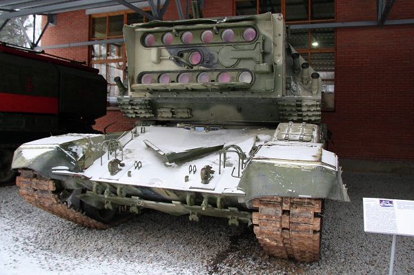 Click to enlarge The 1K17 Szhatie self-propelled laser vehicle